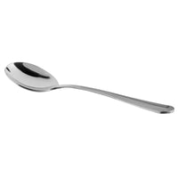 World Tableware Brandware 132 016 Freedom 6" 18/0 Stainless Steel Medium Weight Bouillon Spoon - 12/Pack