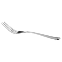 World Tableware Brandware 132 030 Freedom 7 7/8" 18/0 Stainless Steel Medium Weight 3 Tine Dinner Fork - 12/Pack
