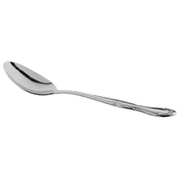 World Tableware Brandware 134 002 Linda 7" 18/0 Stainless Steel Dessert Spoon - 12/Pack