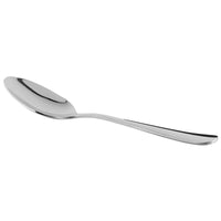 World Tableware Brandware 143 002 Windsor Grandeur 7" 18/0 Stainless Steel Heavy Weight Dessert Spoon - 12/Pack