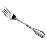 World Tableware Brandware 145 039HR Wellington 8 1/4" 18/0 Stainless Steel Heavy Weight European Dinner Fork - 12/Pack