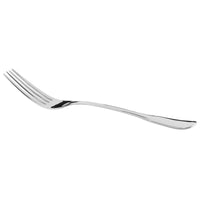 World Tableware Brandware 149 039 Kendra 8" 18/0 Stainless Steel Medium Weight European Dinner Fork - 12/Pack