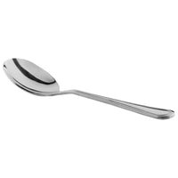 World Tableware Brandware 164 016 McIntosh 5 7/8" 18/0 Stainless Steel Heavy Weight Bouillon Spoon - 12/Pack