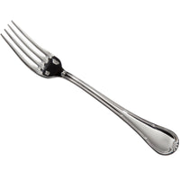 Oneida T022FDIF Donizetti 8 1/8" 18/10 Stainless Steel Extra Heavy Weight European Table Fork - 12/Pack