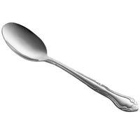 Choice Bethany 6 1/8" 18/0 Stainless Steel Teaspoon - 12/Pack