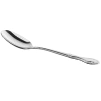 Choice Bethany 6 1/8" 18/0 Stainless Steel Teaspoon - 12/Pack