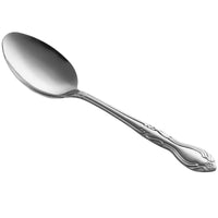 Choice Bethany 8 3/8" 18/0 Stainless Steel Tablespoon / Serving Spoon - 12/Pack
