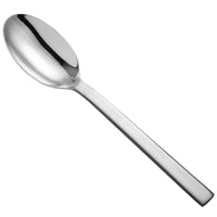 Oneida B449STBF Chef's Table Satin 9" 18/0 Stainless Steel Heavy Weight Serving Spoon - 12/Pack