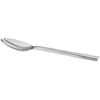 Oneida B449SPTF Chef's Table Satin 9" 18/0 Stainless Steel Heavy Weight Pierced / Slotted / PCD Serving Spoon - 12/Pack