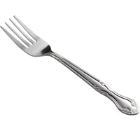 Choice Bethany 7 1/8" 18/0 Stainless Steel Dinner Fork - 12/Pack