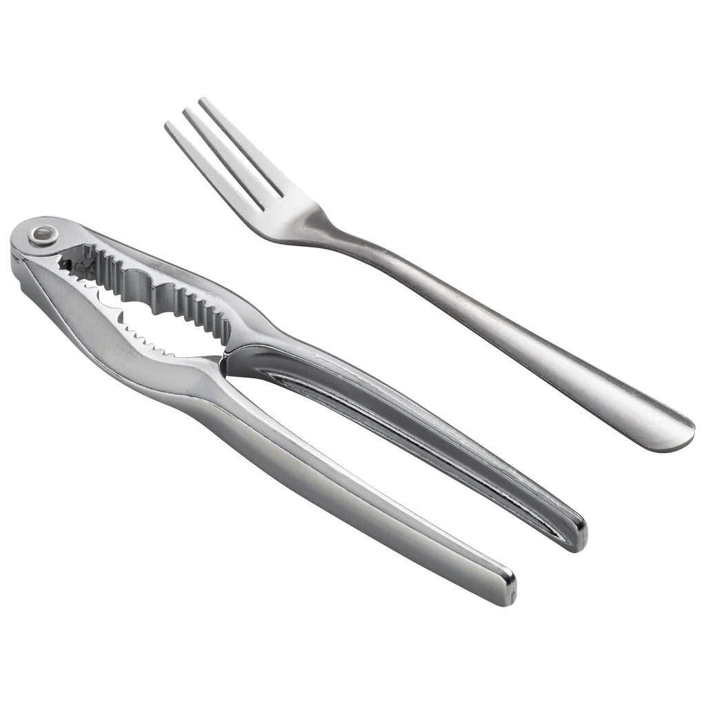 Choice Cocktail / Oyster Fork and Lobster Cracker Seafood Utensils 16-Piece Set