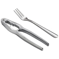 Choice Cocktail / Oyster Fork and Lobster Cracker Seafood Utensils 16-Piece Set