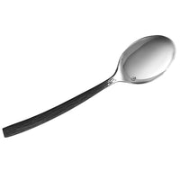 Chef & Sommelier FL940 Black Oak 4 1/2" 18/10 Stainless Steel Extra Heavy Weight Demitasse Spoon by Arc Cardinal - 12/Pack