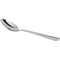 World Tableware Brandware 165 001 Cascade 6 1/8" 18/0 Stainless Steel Heavy Weight Teaspoon - 12/Pack