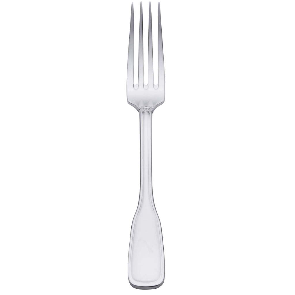 Oneida B167FDEF Stanford 7 1/4" 18/0 Stainless Steel Heavy Weight Dinner / Dessert Fork - 12/Pack