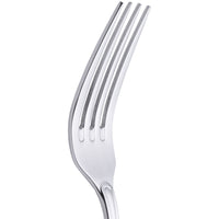 Oneida B167FDEF Stanford 7 1/4" 18/0 Stainless Steel Heavy Weight Dinner / Dessert Fork - 12/Pack