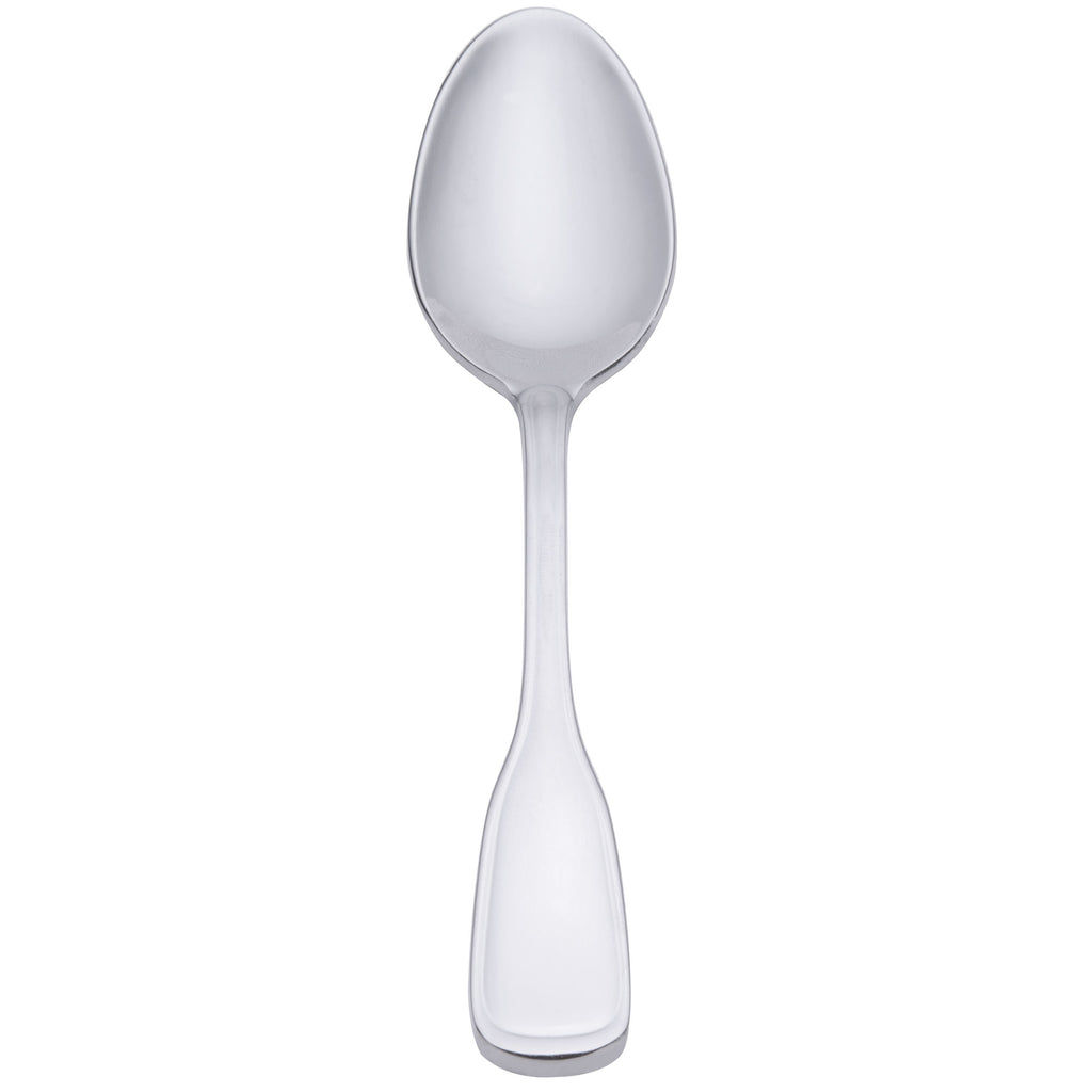 Oneida B167SADF Stanford 4 1/2" 18/0 Stainless Steel Heavy Weight Demitasse / Coffee Spoon - 12/Pack