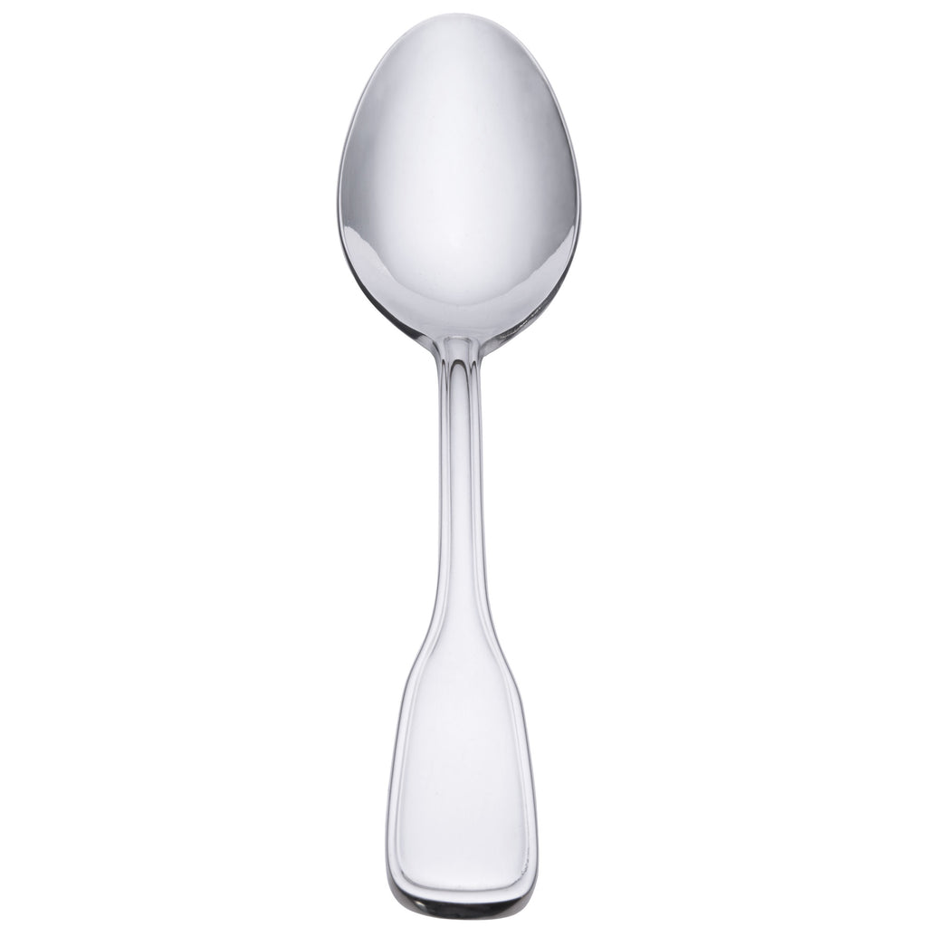 Oneida B167SDIF Stanford 8 1/8" 18/0 Stainless Steel Heavy Weight Tablespoon / Serving Spoon - 12/Pack