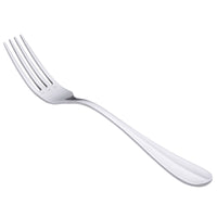 Oneida B735FDEF Bague 7" 18/0 Stainless Steel Heavy Weight Salad / Dessert Fork - 12/Pack