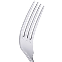 Oneida B735FDEF Bague 7" 18/0 Stainless Steel Heavy Weight Salad / Dessert Fork - 12/Pack