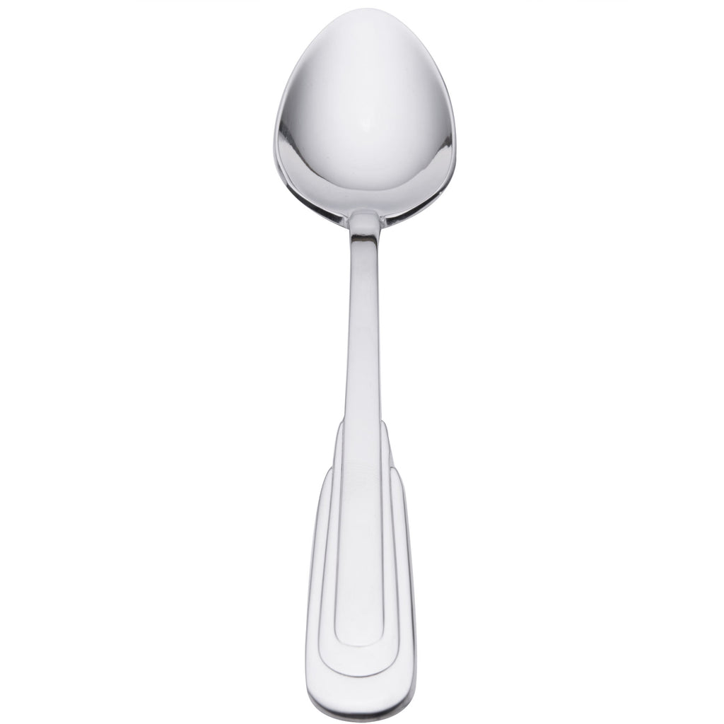 Oneida 2507STSF Cityscape 6 1/4" 18/10 Stainless Steel Flatware Teaspoon - 12/Pack