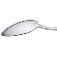 Oneida 2507SDEF Cityscape 7 1/4" 18/10 Stainless Steel Flatware Oval Bowl Soup / Dessert Spoon - 12/Pack