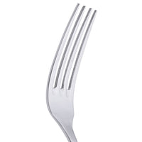 Oneida B735FEUF Bague 8 1/8" 18/0 Stainless Steel Heavy Weight European Size Table Fork - 12/Pack