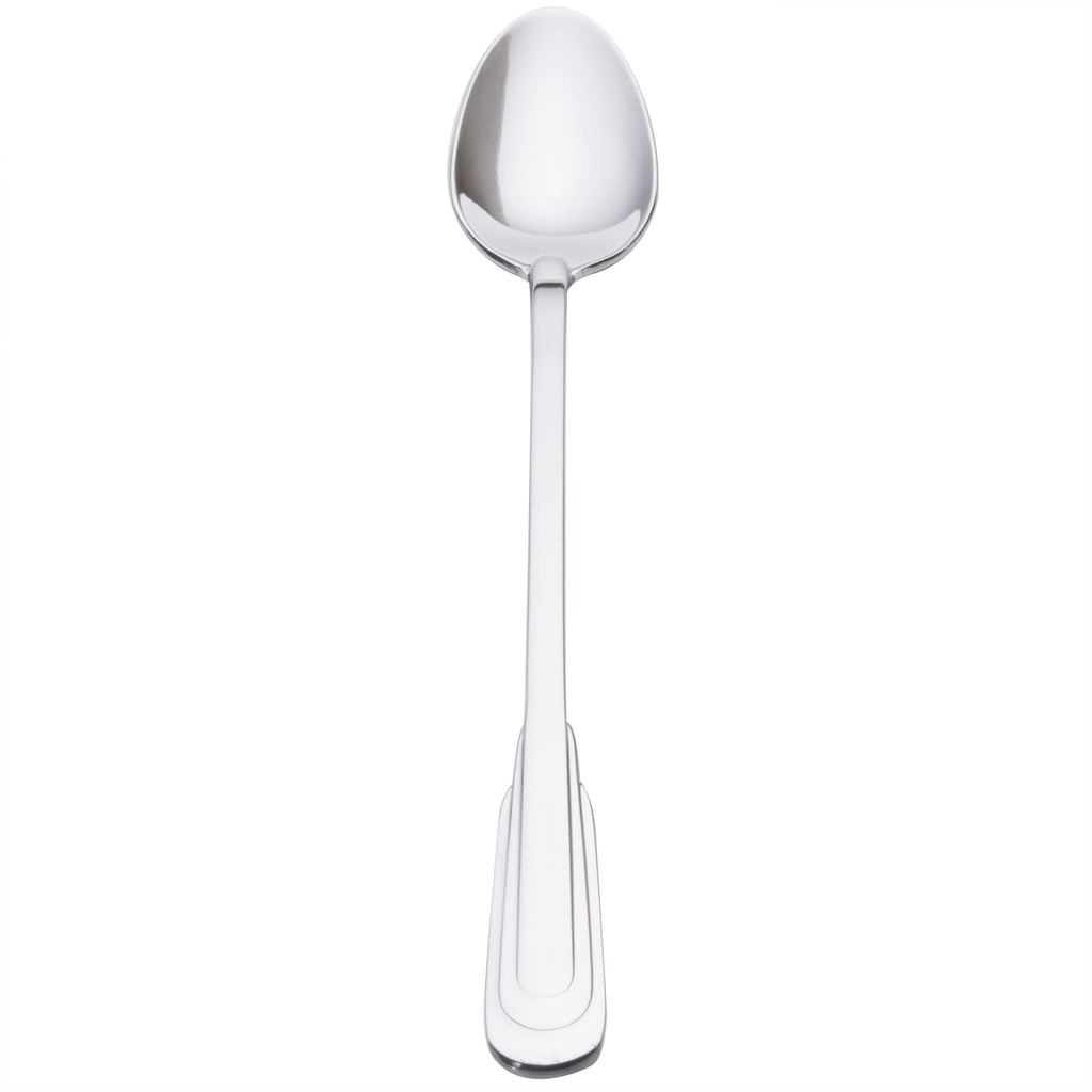 Oneida Cityscape 7 1/2" 18/10 Stainless Steel Flatware Iced Tea Spoon - 12/Pack