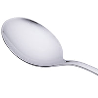 Oneida B735SRBF Bague 6 3/4" 18/0 Stainless Steel Heavy Weight Round Bowl Soup Spoon - 12/Pack