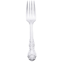 Oneida B990FDNF Rosewood 7 1/4" 18/0 Stainless Steel Flatware Dinner Fork - 12/Pack