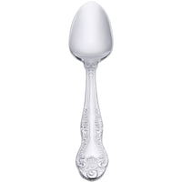 Oneida B990SADF Rosewood 4 3/4" 18/0 Stainless Steel Demitasse / Coffee Spoon - 12/Pack