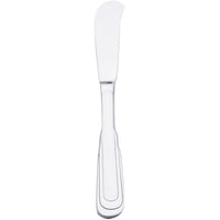 Oneida 2507KSBF Cityscape 6 1/2" 18/10 Stainless Steel Flatware Butter Spreader - 12/Pack