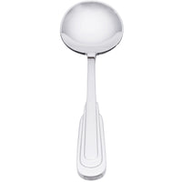 Oneida Cityscape 6 1/8" 18/10 Stainless Steel Flatware Bouillon Spoon - 12/Pack