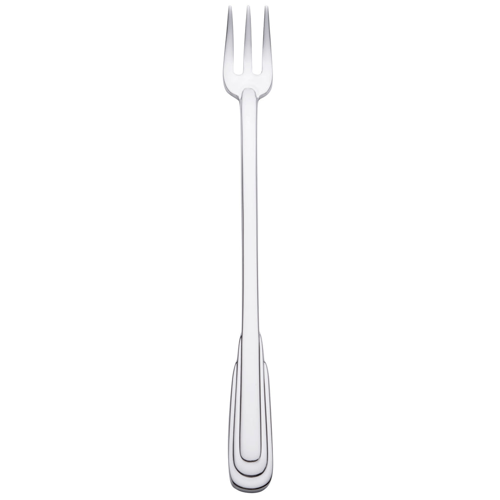 Oneida 2507FOYF Cityscape 6 1/8" 18/10 Stainless Steel Flatware Oyster / Cocktail Fork - 12/Pack