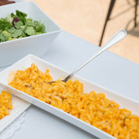 Regency Flatware Stainless Steel 11 1/4" Slotted Serving Spoon