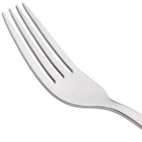 Arcoroc T1801 Vesca 8" 18/10 Stainless Steel Extra Heavy Weight Dinner Fork by Arc Cardinal - 12/Pack