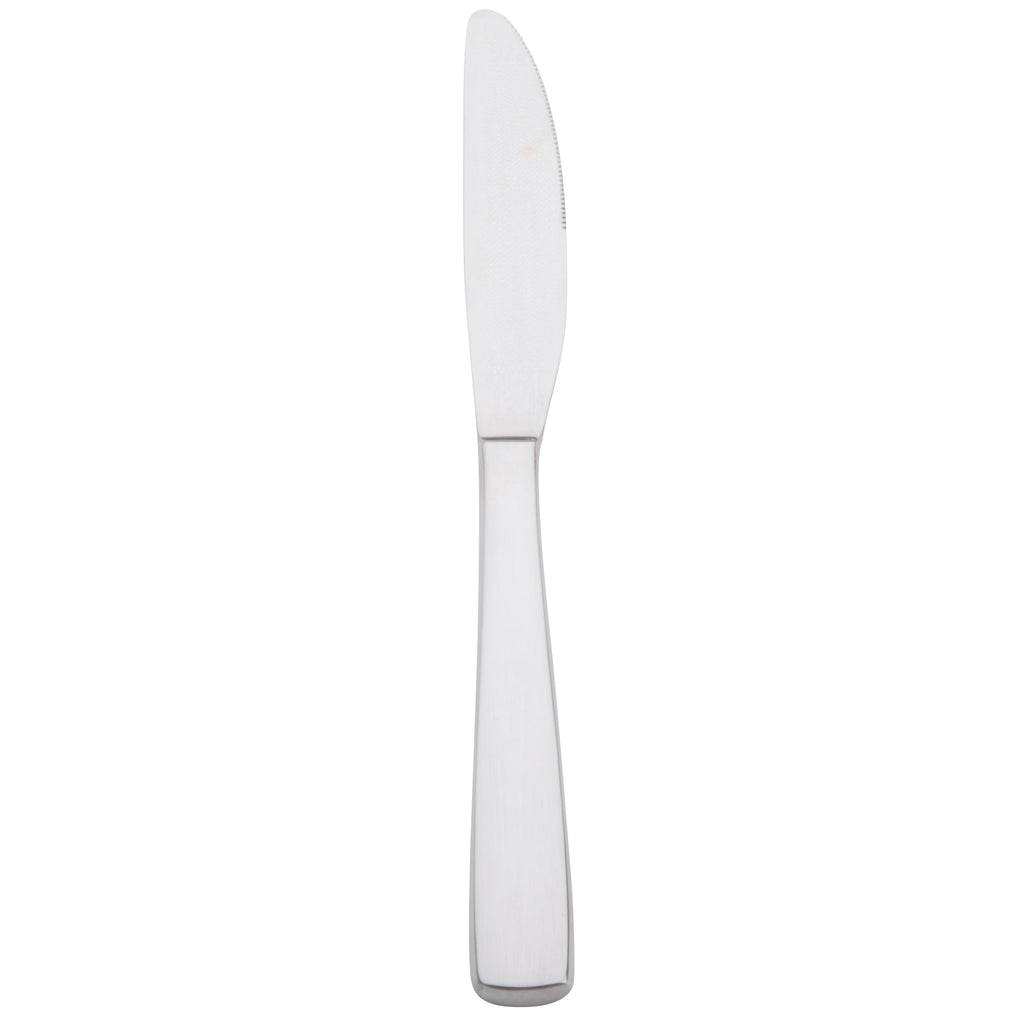 Arcoroc T1804 Vesca 9 1/4" 18/10 Stainless Steel Extra Heavy Weight Dinner Knife by Arc Cardinal - 12/Pack