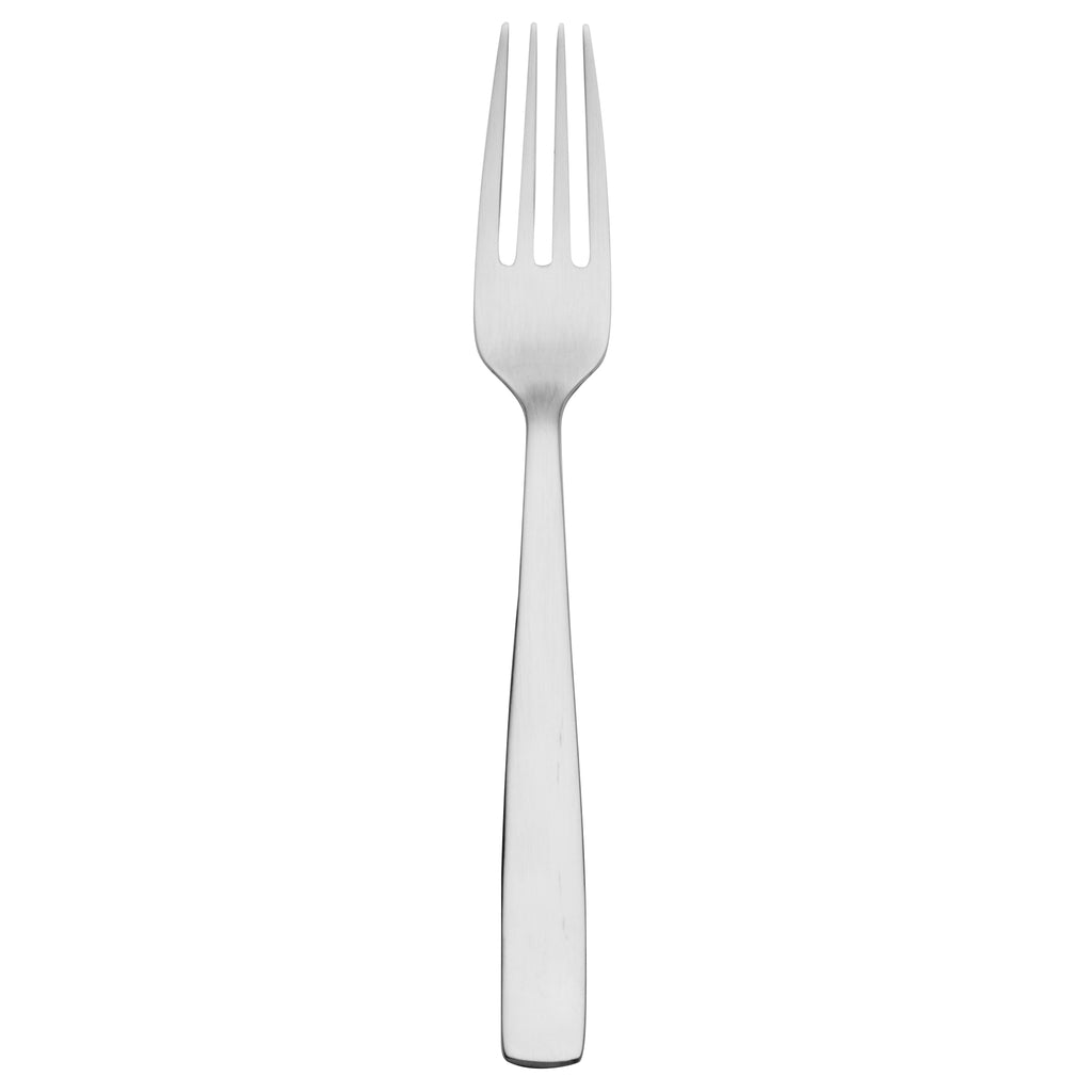 Arcoroc T1805 Vesca 7 1/8" 18/10 Stainless Steel Extra Heavy Weight Dessert Fork by Arc Cardinal - 12/Pack