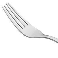 Arcoroc T1805 Vesca 7 1/8" 18/10 Stainless Steel Extra Heavy Weight Dessert Fork by Arc Cardinal - 12/Pack