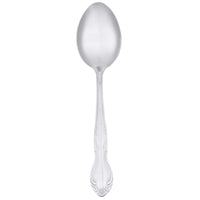 Claridge Flatware 8 3/8" Stainless Steel Serving Spoon - 12/Pack
