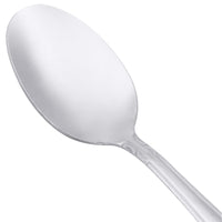 Claridge Flatware 6 1/8" Stainless Steel Teaspoon - 12/Pack