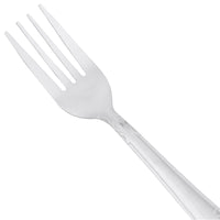 Claridge Flatware 7 1/8" Stainless Steel Dinner Fork - 12/Pack