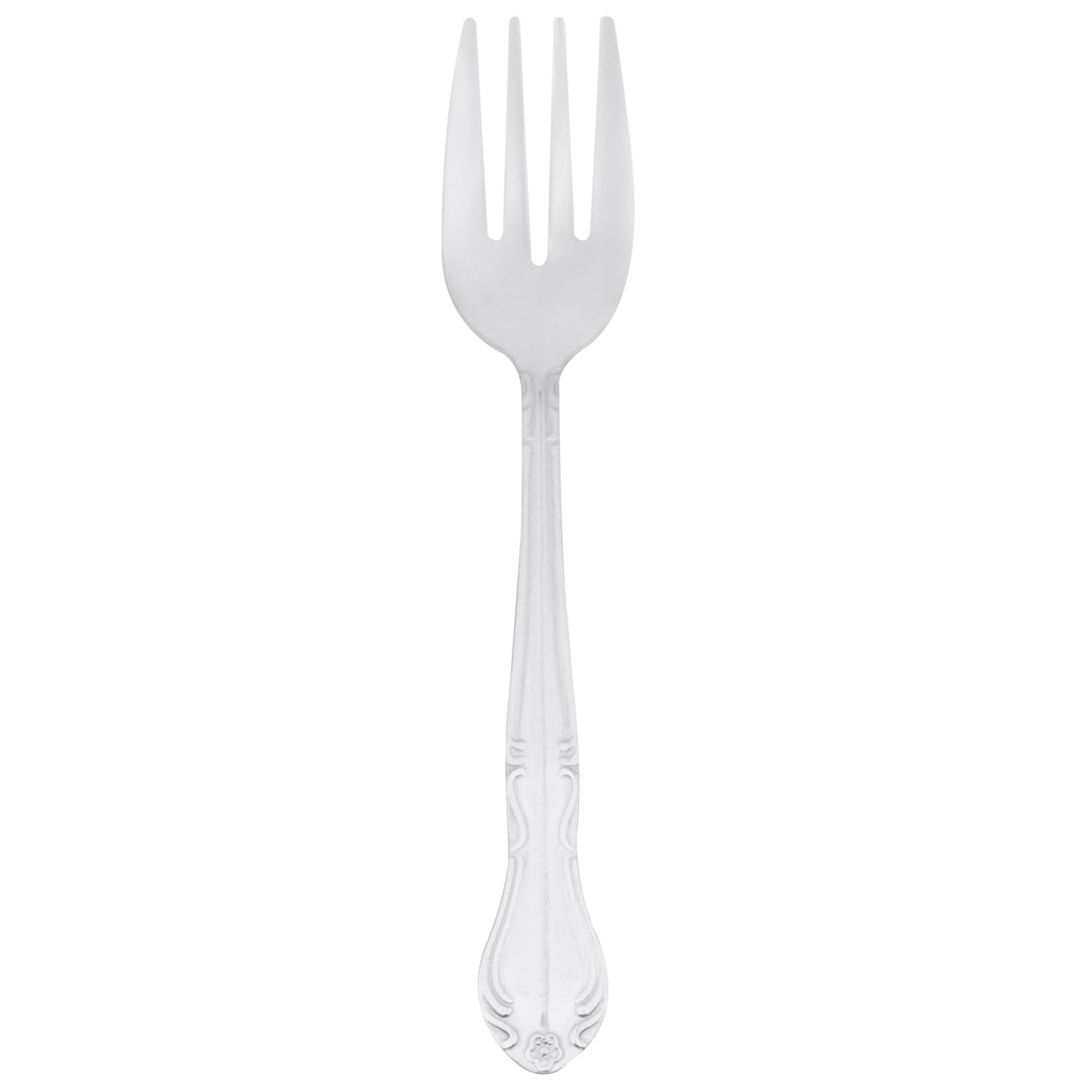 Claridge Flatware 6 1/4" Stainless Steel Salad Fork - 12/Pack