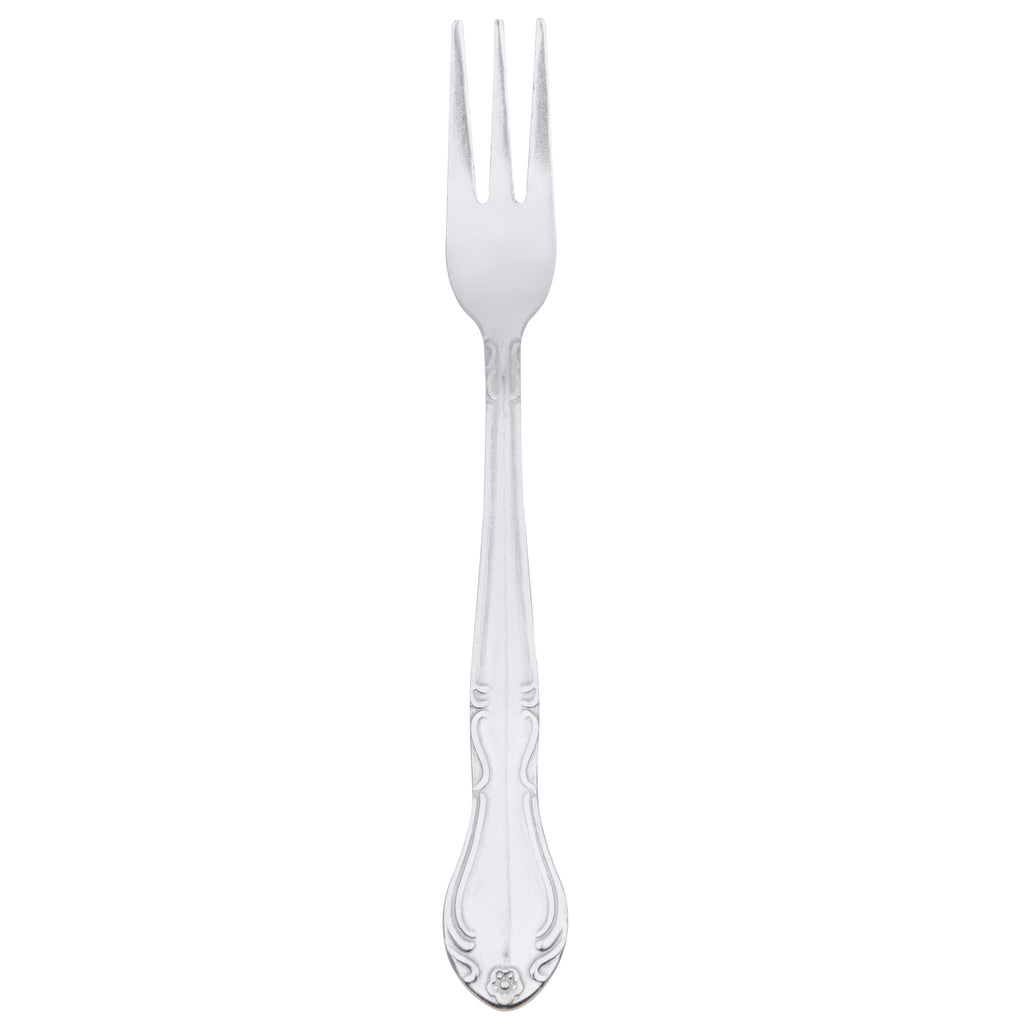 Claridge Flatware 5 3/4" Stainless Steel Oyster Fork - 12/Pack