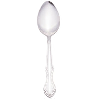 Claridge Flatware 7 3/8" Stainless Steel Dinner / Dessert Spoon - 12/Pack