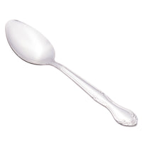 Claridge Flatware 7 3/8" Stainless Steel Dinner / Dessert Spoon - 12/Pack