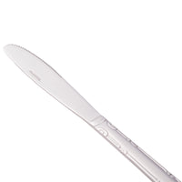 Claridge Flatware 8 1/2" Stainless Steel Dinner Knife - 12/Pack
