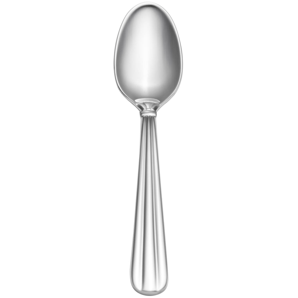Oneida 2347SADF Unity 4 1/2" 18/10 Stainless Steel Heavy Weight Demitasse / Coffee Spoon - 12/Pack