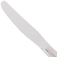 World Tableware 578 5502 Fairfield 9 3/4" 18/0 Stainless Steel Heavy Weight Dinner Knife - 12/Pack