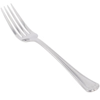 World Tableware 578 039 Fairfield 8 1/4" 18/0 Stainless Steel Heavy Weight European Dinner Fork - 12/Pack